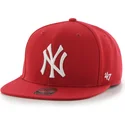 cepice-rovna-cervena-snapback-captain-no-shot-new-york-yankees-mlb-47-brand