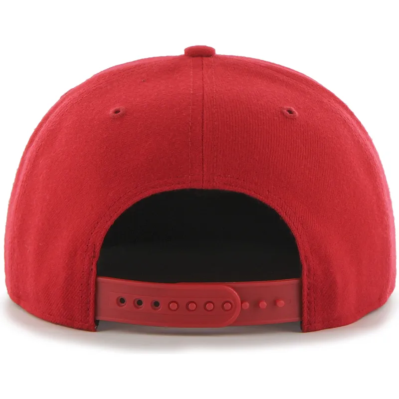 cepice-rovna-cervena-snapback-captain-no-shot-new-york-yankees-mlb-47-brand