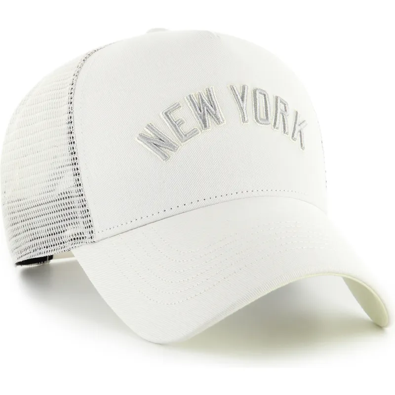 trucker-cap-beige-offside-dt-soft-glow-script-der-new-york-yankees-mlb-von-47-brand
