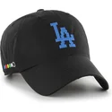 schwarze-verstellbare-curved-cap-clean-up-eight-bit-hero-der-los-angeles-dodgers-mlb-von-47-brand