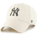 beige-gebogene-snapback-kappe-mvp-der-new-york-yankees-mlb-von-47-brand