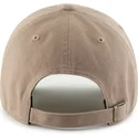 47-brand-curved-brim-clean-up-ballpark-new-york-yankees-mlb-brown-adjustable-cap