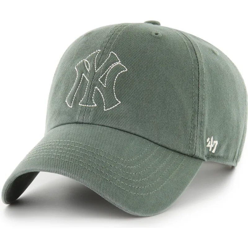 cepice-zaoblena-zelena-nastavitelny-clean-up-trailer-new-york-yankees-mlb-47-brand cepice-zaoblena-zelena-nastavitelny-clean-up-trailer-new-york-yankees-mlb-47-brand