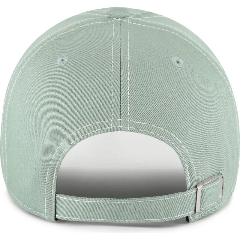 cepice-zaoblena-zelena-nastavitelny-pasek-clean-up-contrast-stitch-new-york-yankees-mlb-47-brand