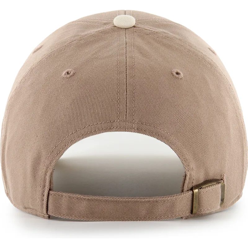cap-zaoblena-brown-adjustable-strap-mvp-base-runner-two-tone-legend-new-york-yankees-mlb-47-brand