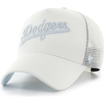 Καπέλο trucker μπεζ Offside DT Soft Glow Script των Los Angeles Dodgers MLB από 47 Brand