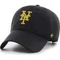schwarze-verstellbare-curved-cap-clean-up-eight-bit-hero-der-new-york-mets-mlb-von-47-brand
