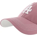 cepice-zaoblena-ruzova-nastavitelny-pasek-clean-up-contrast-stitch-los-angeles-dodgers-mlb-47-brand