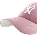 cepice-zaoblena-ruzova-nastavitelny-pasek-clean-up-contrast-stitch-new-york-yankees-mlb-47-brand