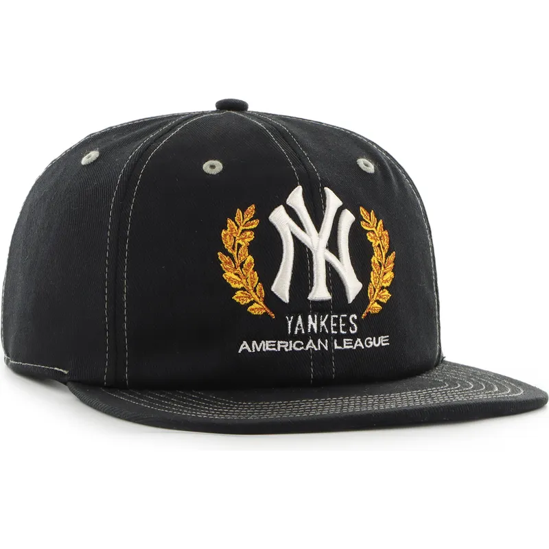 cap-rovna-black-snapback-captain-rl-keepsake-new-york-yankees-mlb-47-brand cap-rovna-black-snapback-captain-rl-keepsake-new-york-yankees-mlb-47-brand