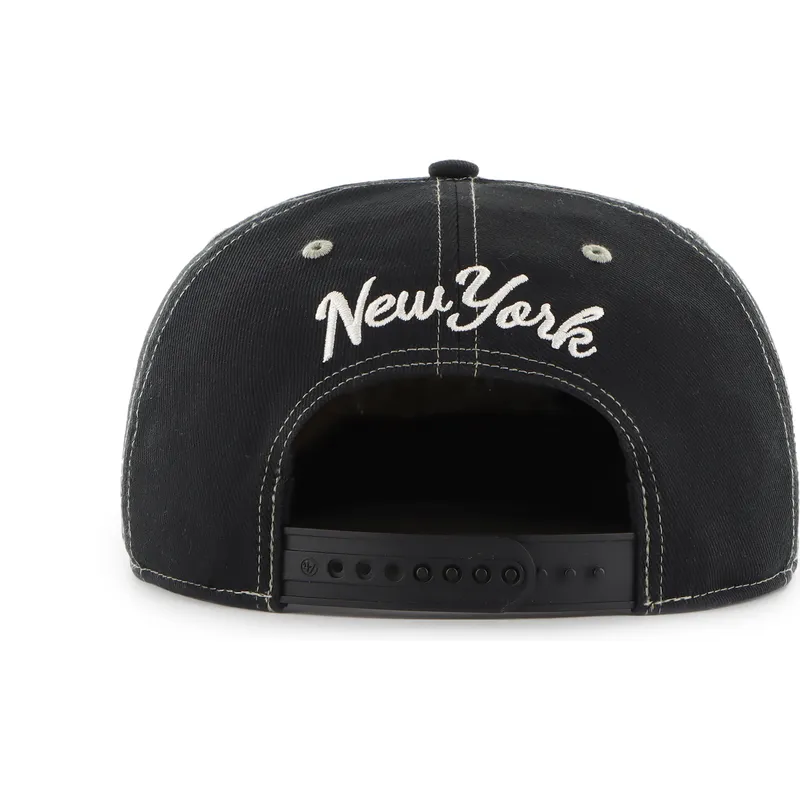 cepice-rovna-cerna-snapback-captain-rl-keepsake-new-york-yankees-mlb-47-brand cepice-rovna-cerna-snapback-captain-rl-keepsake-new-york-yankees-mlb-47-brand