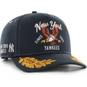 marinbla-kurvad-snapback-keps-hitch-keepsake-new-york-yankees-mlb-fran-47-brand