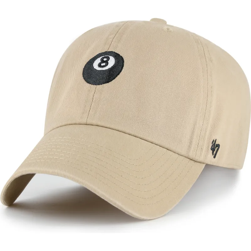 cepice-zaoblena-khaki-nastavitelny-8-ball-clean-up-base-runner-icon-47-brand