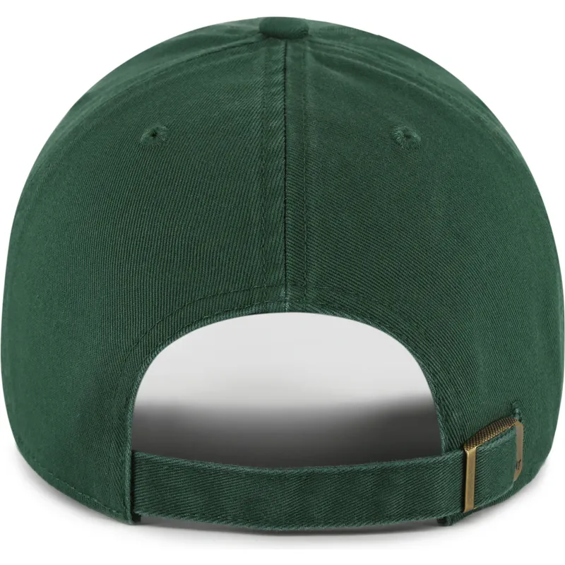 47-brand-curved-brim-out-of-office-phrase-clean-up-base-runner-icon-green-adjustable-cap