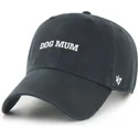 cepice-zaoblena-cerna-nastavitelny-dog-mum-phrase-clean-up-base-runner-icon-47-brand