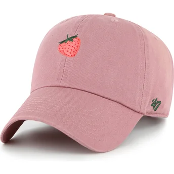 Cap zaoblená pink adjustable strap 47 Brand