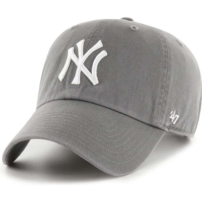 cepice-zaoblena-seda-nastavitelny-clean-up-no-loop-label-new-york-yankees-mlb-47-brand