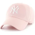 cepice-zaoblena-ruzova-nastavitelny-pasek-clean-up-new-york-yankees-mlb-47-brand