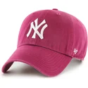 cap-zaoblena-red-adjustable-strap-clean-up-galaxy-new-york-yankees-mlb-47-brand
