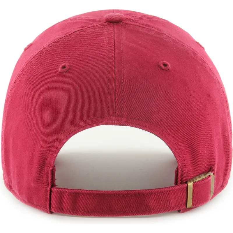 cap-zaoblena-red-adjustable-strap-clean-up-new-york-yankees-mlb-47-brand