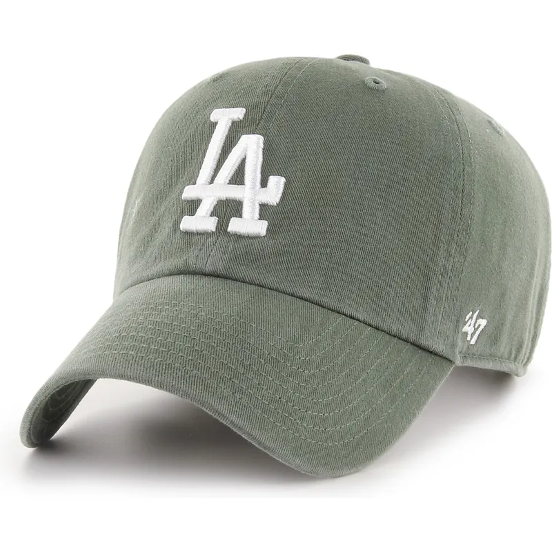 cap-zaoblena-green-adjustable-strap-clean-up-los-angeles-dodgers-mlb-47-brand cap-zaoblena-green-adjustable-strap-clean-up-los-angeles-dodgers-mlb-47-brand