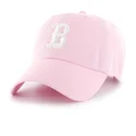 cepice-zaoblena-ruzova-nastavitelny-clean-up-boston-red-sox-mlb-47-brand