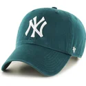cepice-zaoblena-zelena-nastavitelny-clean-up-pacific-green-new-york-yankees-mlb-47-brand