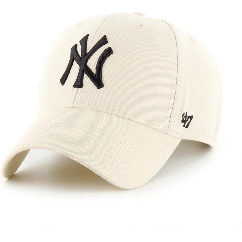 cap-zaoblena-beige-adjustable-strap-mvp-legend-new-york-yankees-mlb-47-brand
