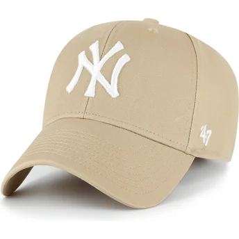 Khaki verstellbare Curved Cap MVP Legend der New York Yankees MLB von 47 Brand