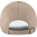 47-brand-curved-brim-clean-up-base-runner-new-york-yankees-mlb-brown-adjustable-cap