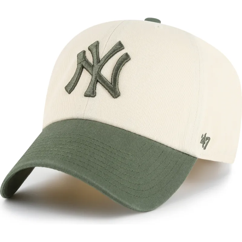 cepice-zaoblena-bezova-nastavitelny-clean-up-two-tone-no-loop-label-new-york-yankees-mlb-47-brand cepice-zaoblena-bezova-nastavitelny-clean-up-two-tone-no-loop-label-new-york-yankees-mlb-47-brand