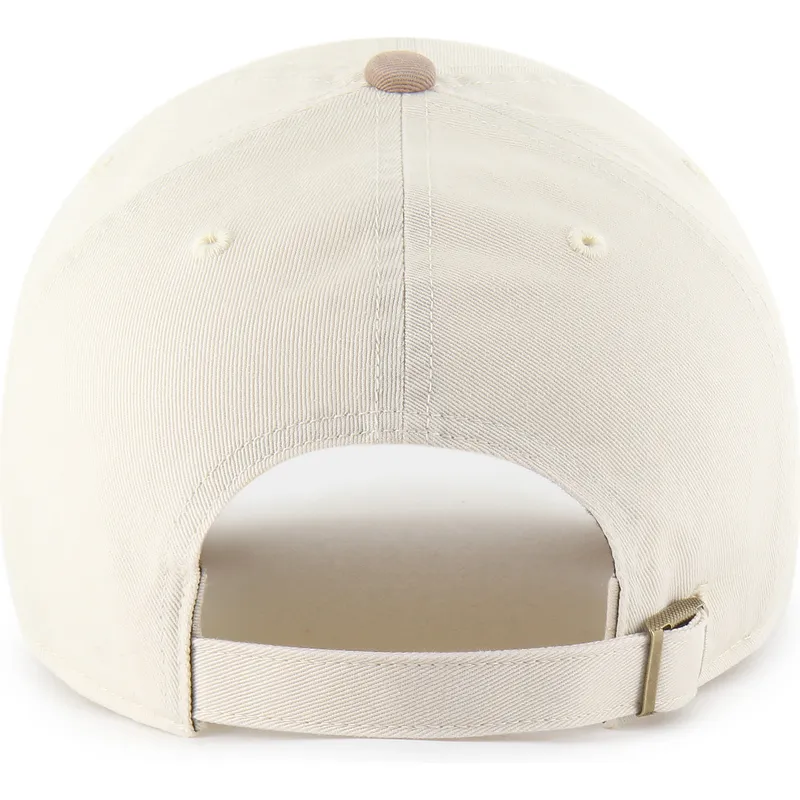 cepice-zaoblena-bezova-nastavitelny-clean-up-two-tone-no-loop-label-new-york-yankees-mlb-47-brand