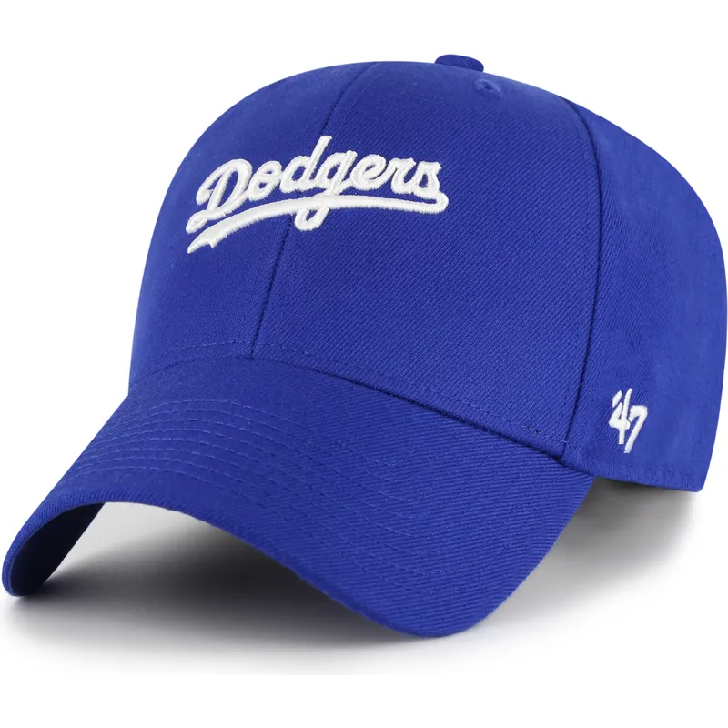 cap-zaoblena-blue-adjustable-strap-mvp-ballpark-script-shot-los-angeles-dodgers-mlb-47-brand cap-zaoblena-blue-adjustable-strap-mvp-ballpark-script-shot-los-angeles-dodgers-mlb-47-brand