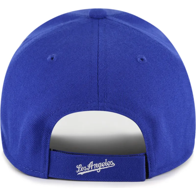 cap-zaoblena-blue-adjustable-strap-mvp-ballpark-script-shot-los-angeles-dodgers-mlb-47-brand cap-zaoblena-blue-adjustable-strap-mvp-ballpark-script-shot-los-angeles-dodgers-mlb-47-brand