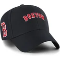 marineblaue-verstellbare-gebogene-kappe-mvp-ballpark-script-shot-der-boston-red-sox-mlb-von-47-brand