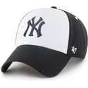 cepice-zaoblena-cerna-snapback-mvp-replica-sure-shot-new-york-yankees-mlb-47-brand