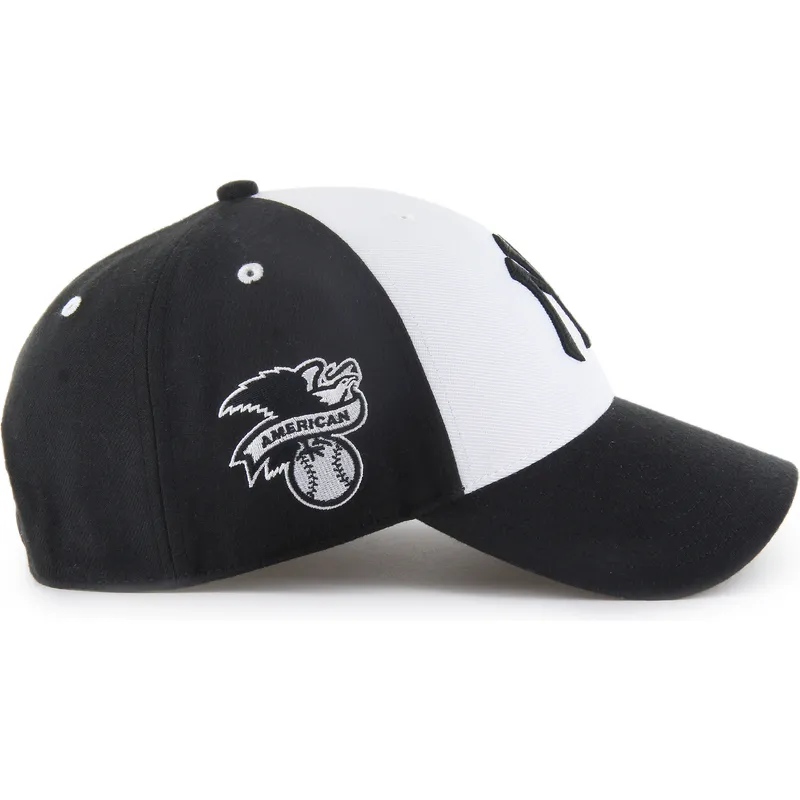 cepice-zaoblena-cerna-snapback-mvp-replica-sure-shot-new-york-yankees-mlb-47-brand