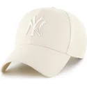 cepice-zaoblena-bezova-snapback-mvp-new-york-yankees-mlb-47-brand