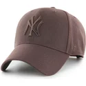 cepice-zaoblena-hneda-snapback-mvp-new-york-yankees-mlb-47-brand