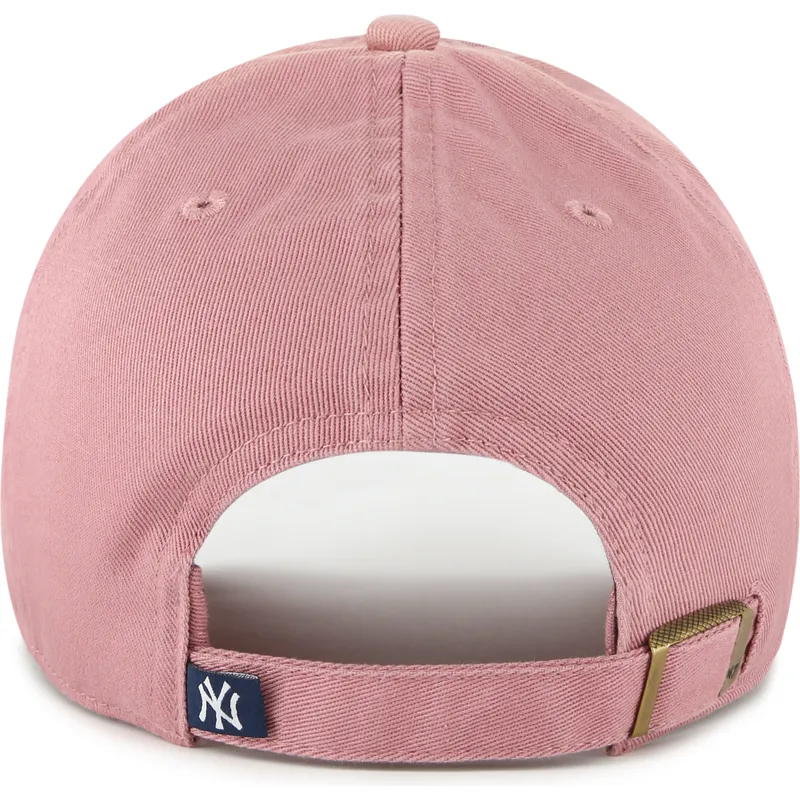 cepice-zaoblena-ruzova-nastavitelny-clean-up-new-york-yankees-mlb-47-brand