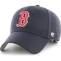 cap-zaoblena-navy-blue-adjustable-strap-mvp-boston-red-sox-mlb-47-brand