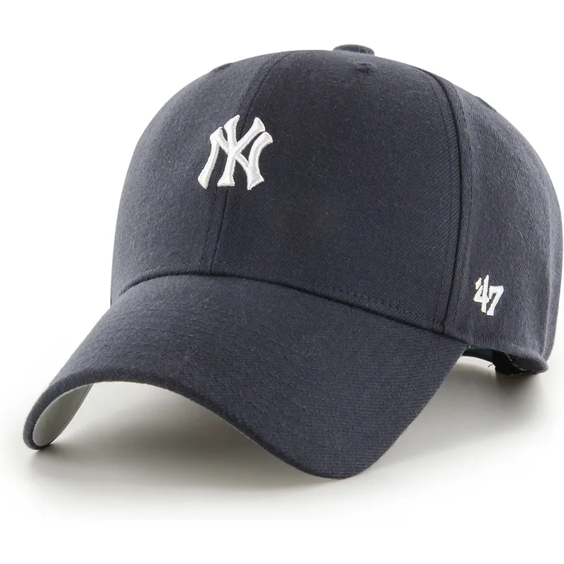 marineblaue-gebogene-snapback-kappe-mvp-base-runner-der-new-york-yankees-mlb-von-47-brand