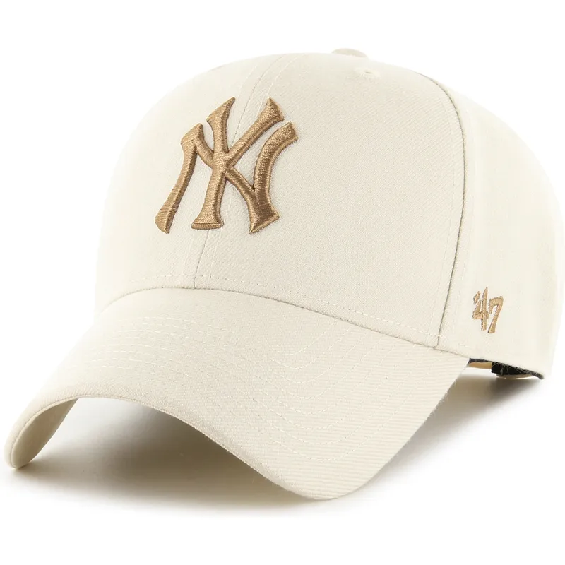 cepice-zaoblena-bezova-snapback-mvp-new-york-yankees-mlb-47-brand