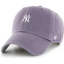 gorra-curva-violeta-ajustable-clean-up-base-runner-iris-de-new-york-yankees-mlb-de-47-brand