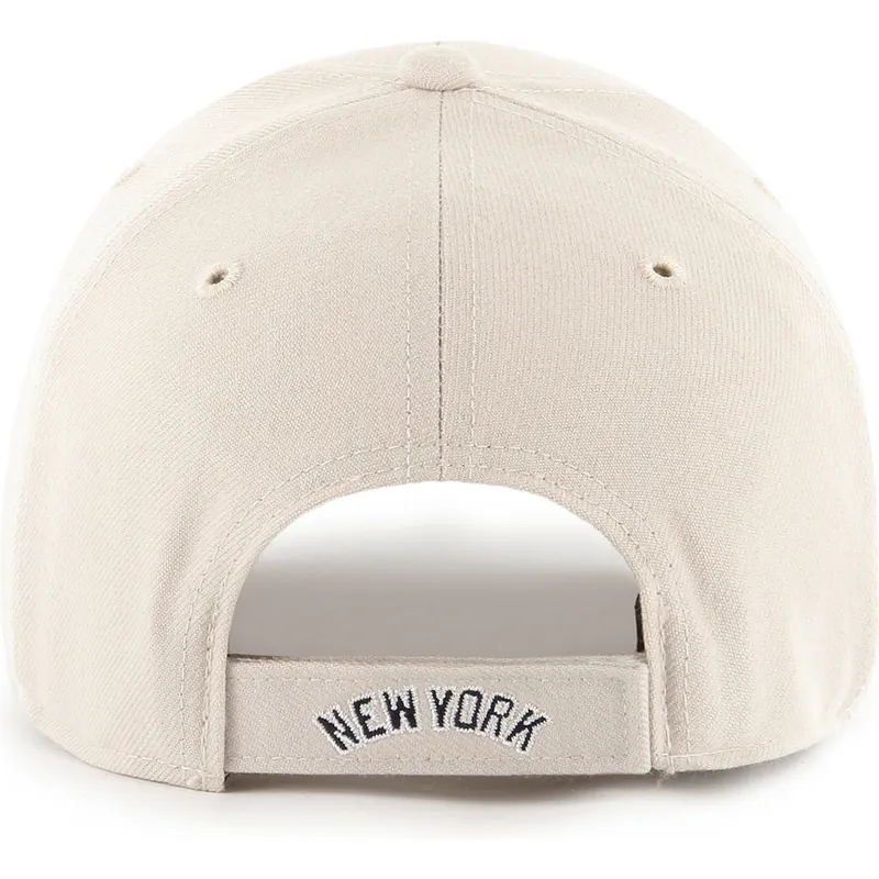 cap-zaoblena-beige-adjustable-strap-mvp-new-york-yankees-mlb-47-brand