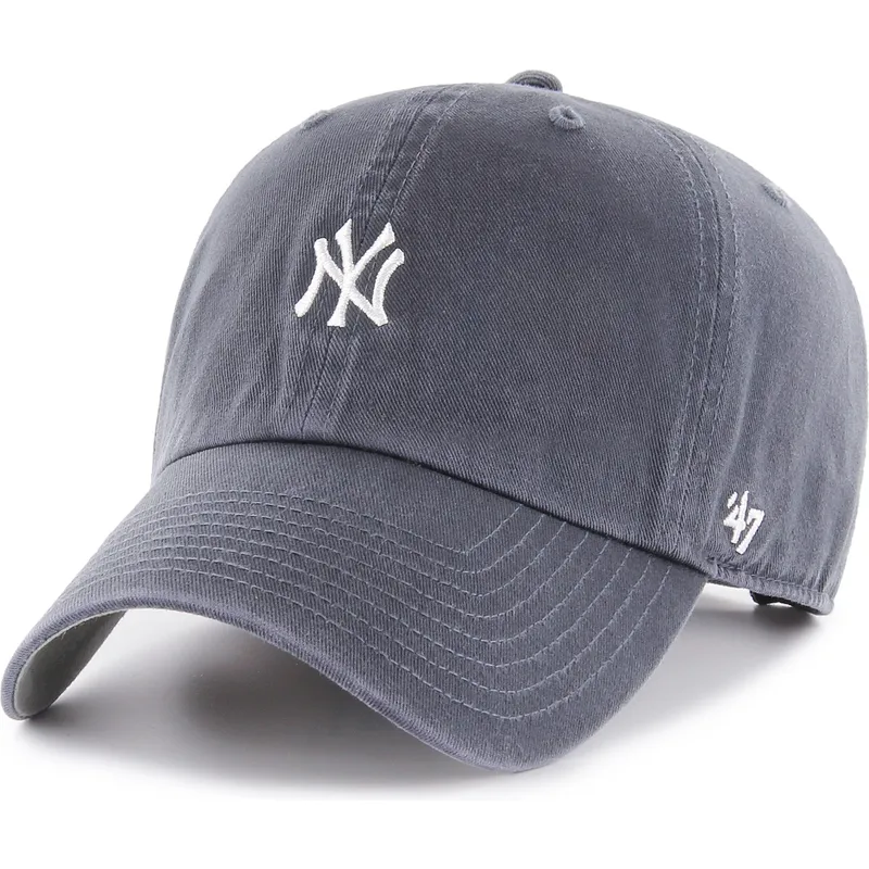 cepice-zaoblena-namornicka-modra-nastavitelny-clean-up-base-runner-vintage-new-york-yankees-mlb-47-brand