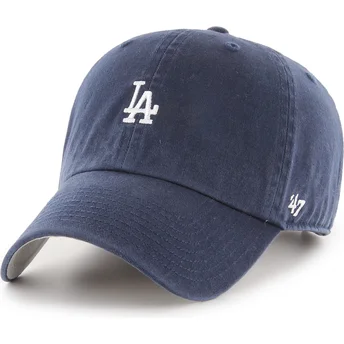 Čepice zaoblená námořnická modrá nastavitelný Clean Up Base Runner Los Angeles Dodgers MLB 47 Brand