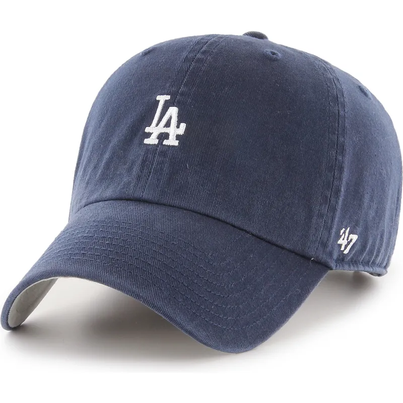 cepice-zaoblena-namornicka-modra-nastavitelny-clean-up-base-runner-los-angeles-dodgers-mlb-47-brand
