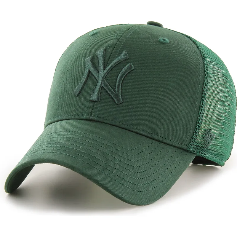 cepice-zaoblena-zelena-snapback-mvp-branson-new-york-yankees-mlb-47-brand