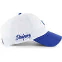 vit-och-bla-justerbar-kurvad-keps-clean-up-vista-mini-two-tone-fran-los-angeles-dodgers-mlb-av-47-brand